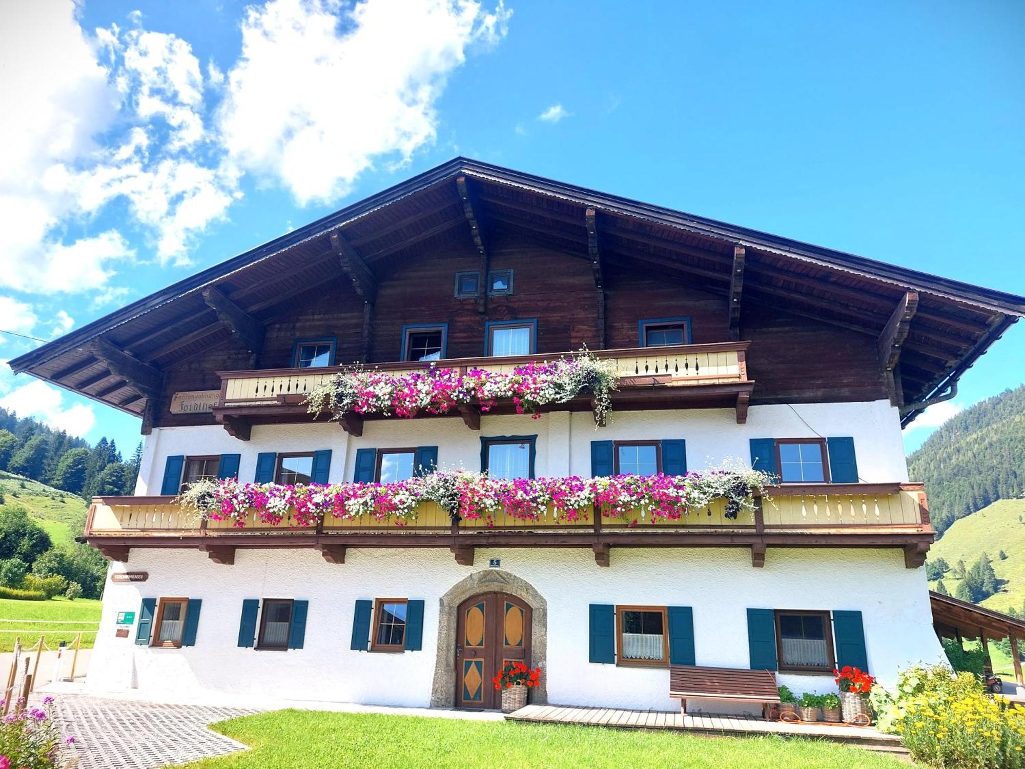 Ferienwohnungen Foidlhof Hochfilzen Exterior foto